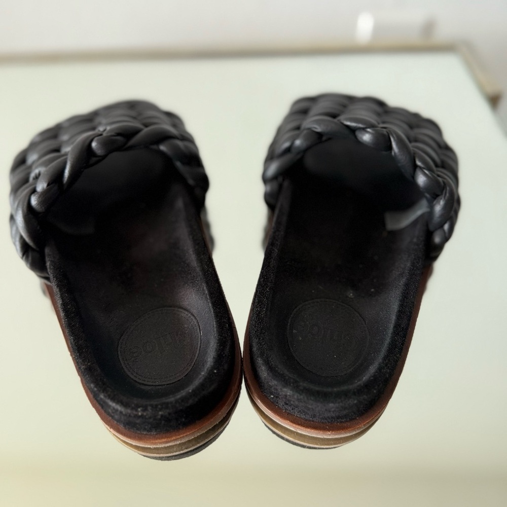 Chloé Kacey woven leather slides 36 $850 - Picture 7 of 9